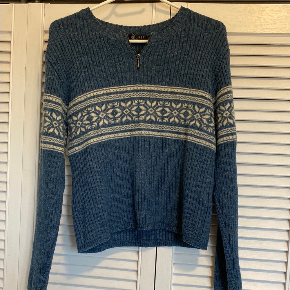 Pattern Nordic Sweater